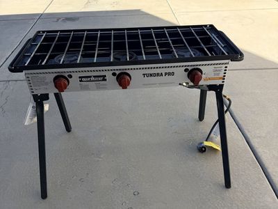 Camp Chef Tundra Pro 3-Burner Stove – Excellent Condition