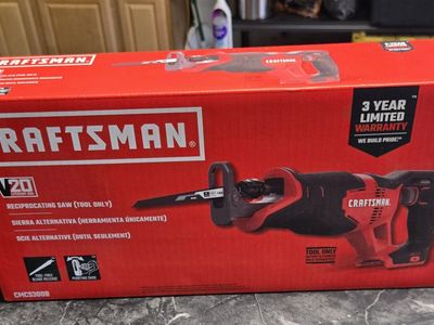 CRAFTSMAN V20 CMCS300B Cordless Reciprocating Saw (Tool Only) - New