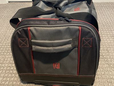 Ful Flx Hybrid Rolling Duffel Bag, 21-inch, black