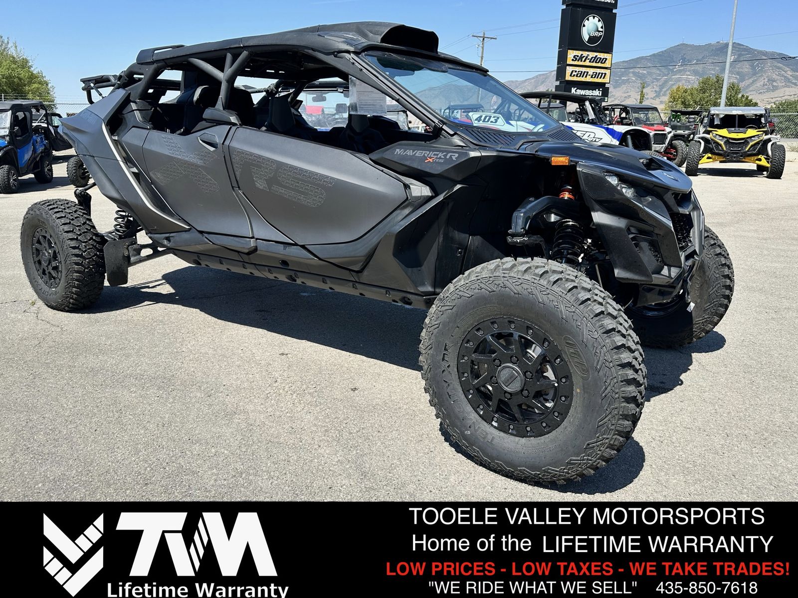2025 Can-Am Maverick R X RS W/smart Shox
