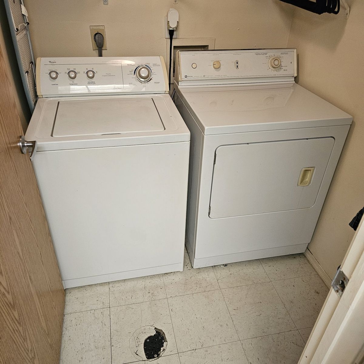 Whirlpool washer & Maytag dryer $50 Each
