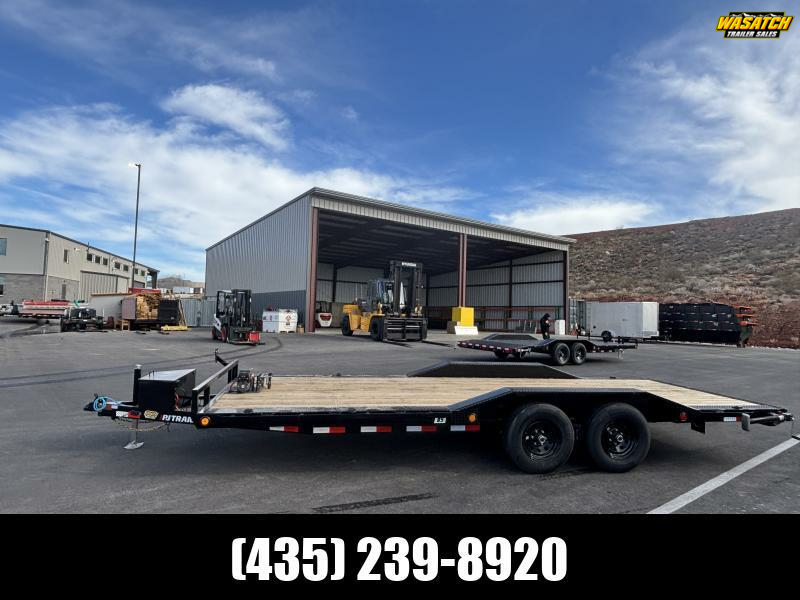 PJ Trailers 8.5X20 10K B5 5" CHANNEL BUGGY HAULER Equipment Trailer