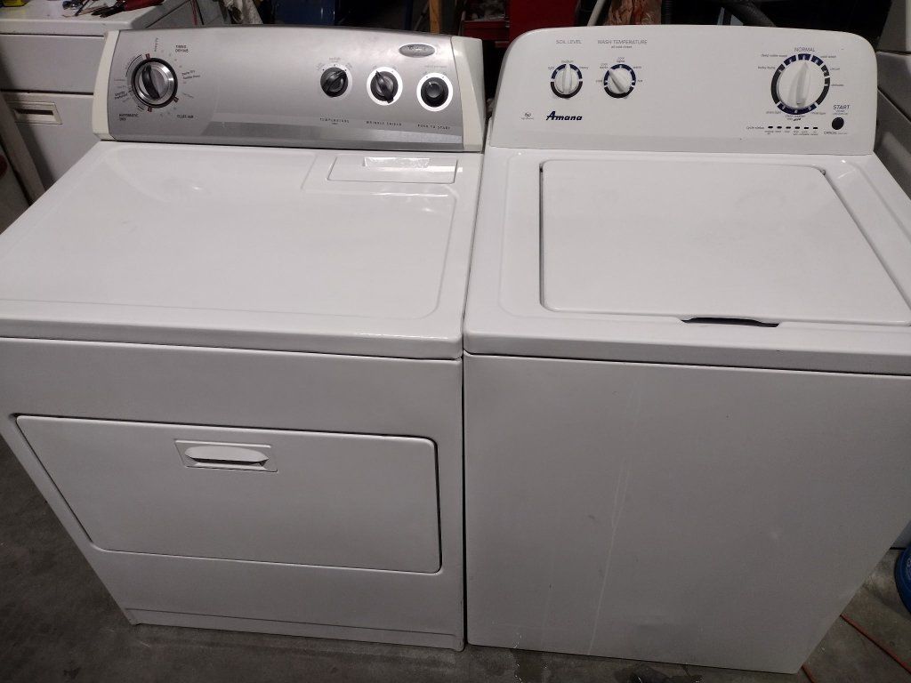 Amana Washer and Electric Dryer
