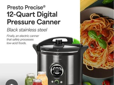 Presto Precise 12qt Electric Pressure Canner 02144