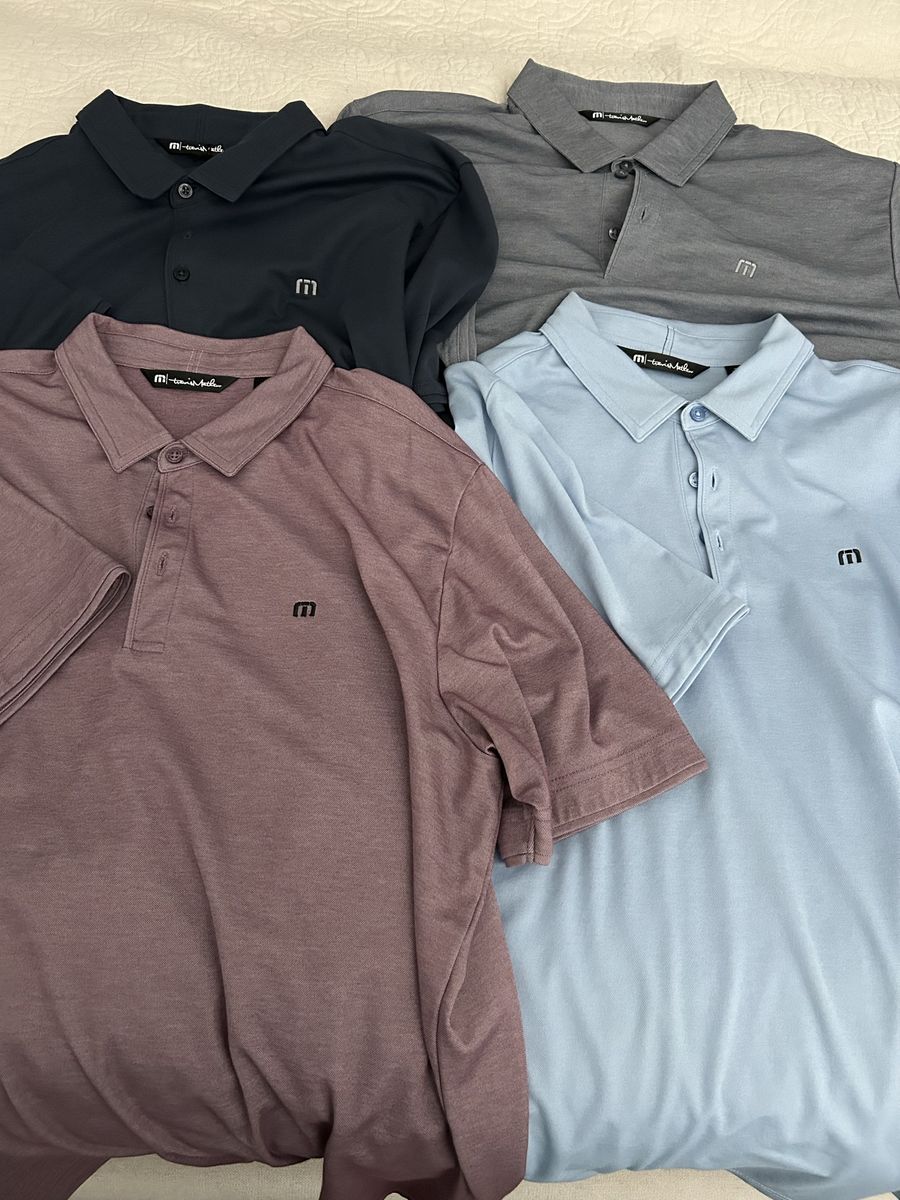 Travis Mathew Polo Shirts- New