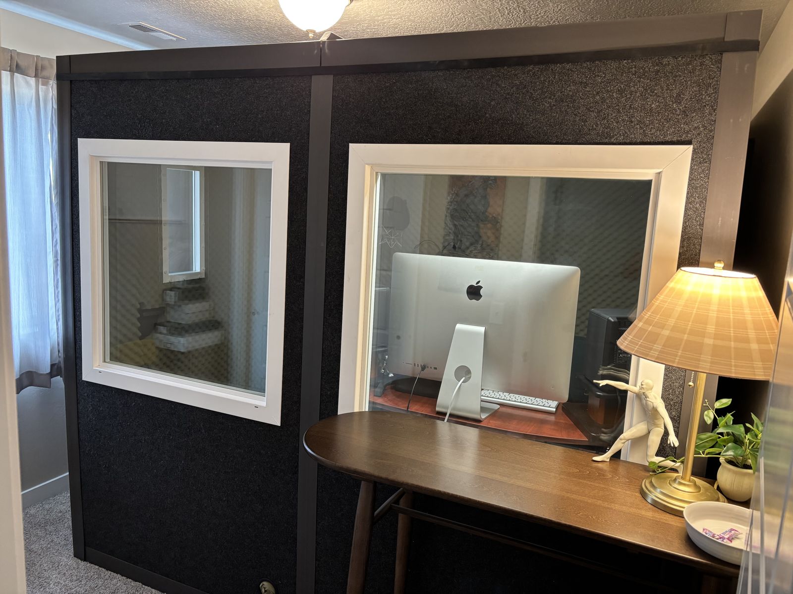 8' x 6' Professional GK Sound Booth Studio DOUBLE WALLS, Voiceover Voice Over Gretch-Ken, door, 2 windows, Ventilation System