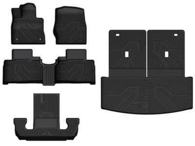 LASFIT Custom Floor Mats - Fits 2020-2026 Ford Explorer 6-Passenger