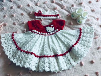 Hand made baby dresses, $20 hand made baby blankets $30