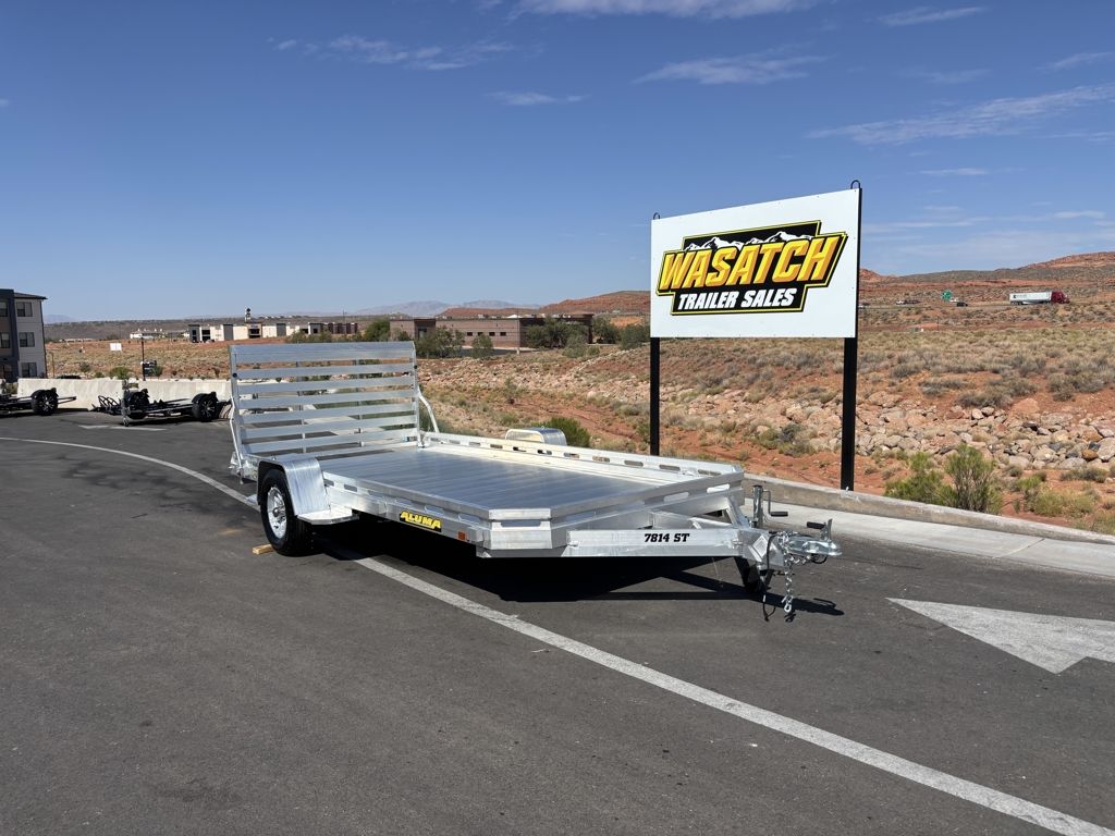 2027 Aluma 7 X 14 Aluminum Utility Trailer Single