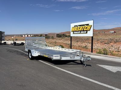 2027 Aluma 7 X 14 Aluminum Utility Trailer Single