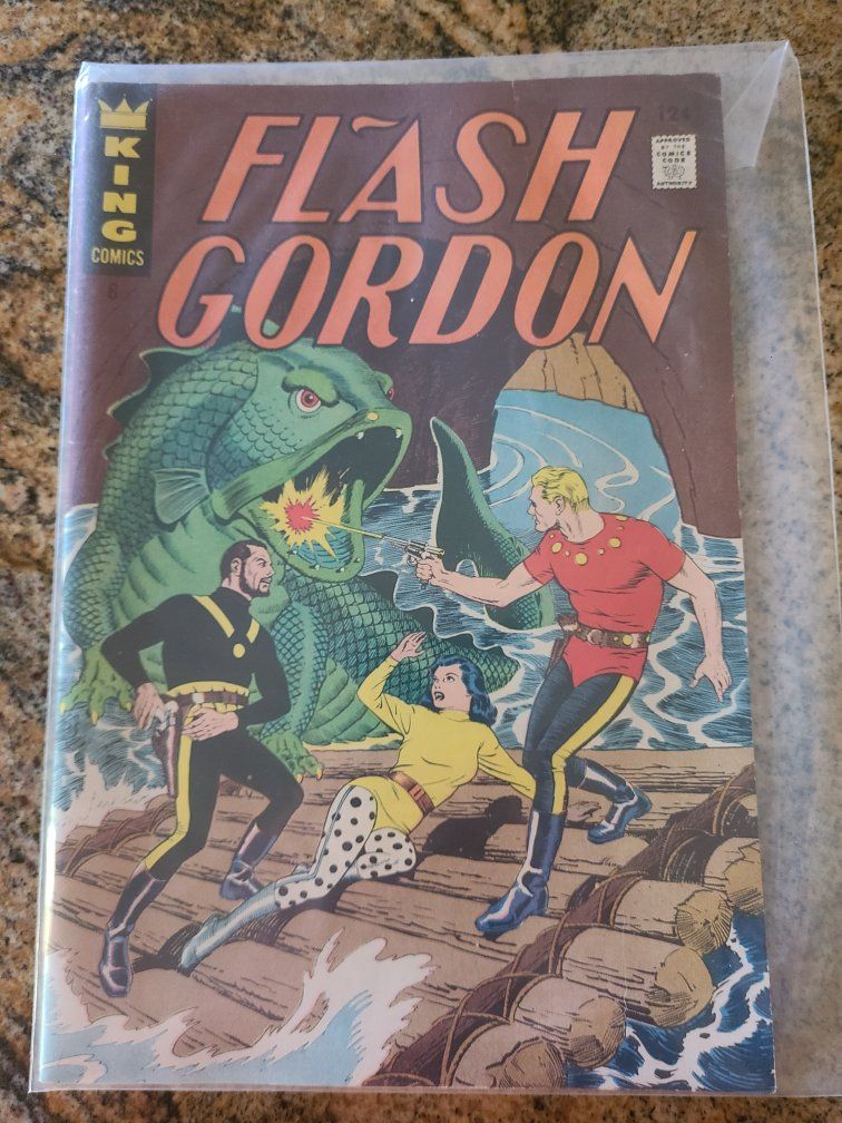 King Comics Flash Gordon Vintage Comic Book #6