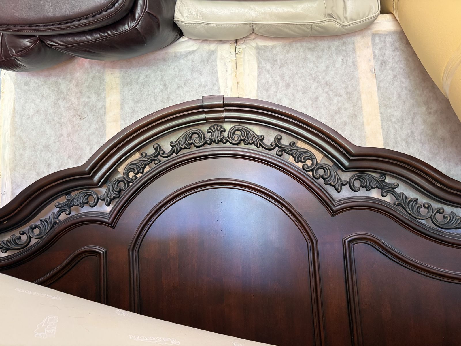 Tempur Pediatric King bed w headboard