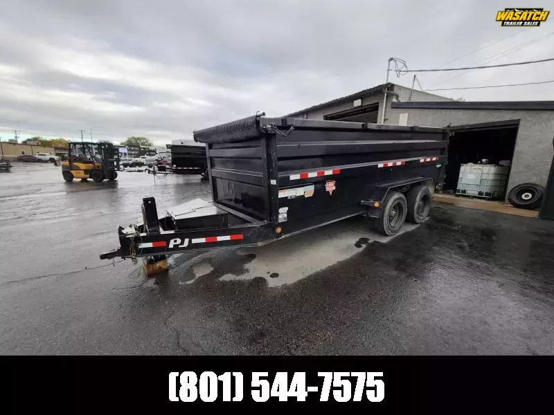 2022 PJ Trailers 7X16 Dump Trailer