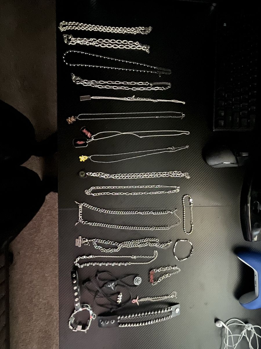 Necklaces and bracelets