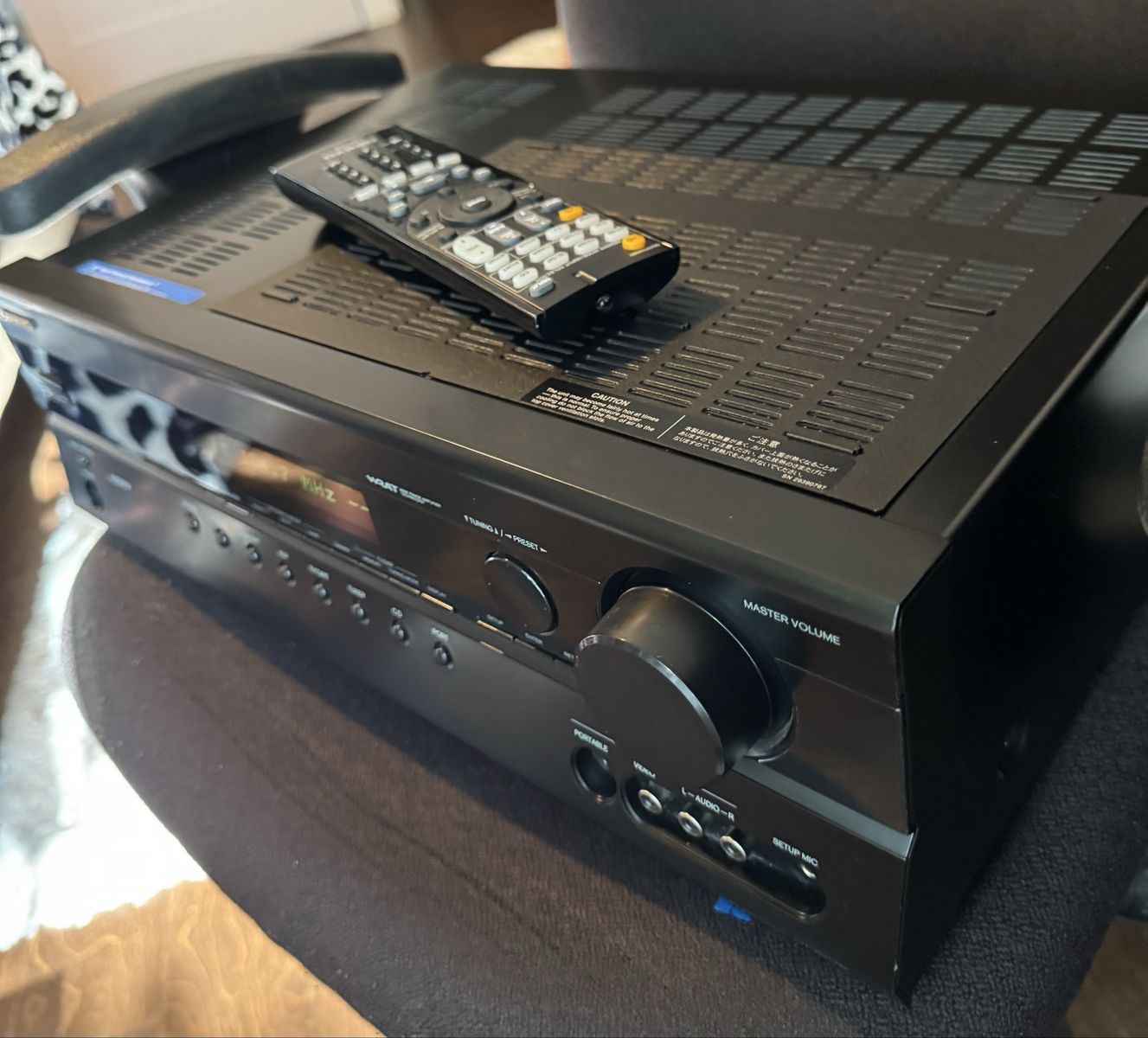 Onkyo TX-SR507 7.1-Channel AV Receiver Black HDMI Dolby DTS-HD with Remote