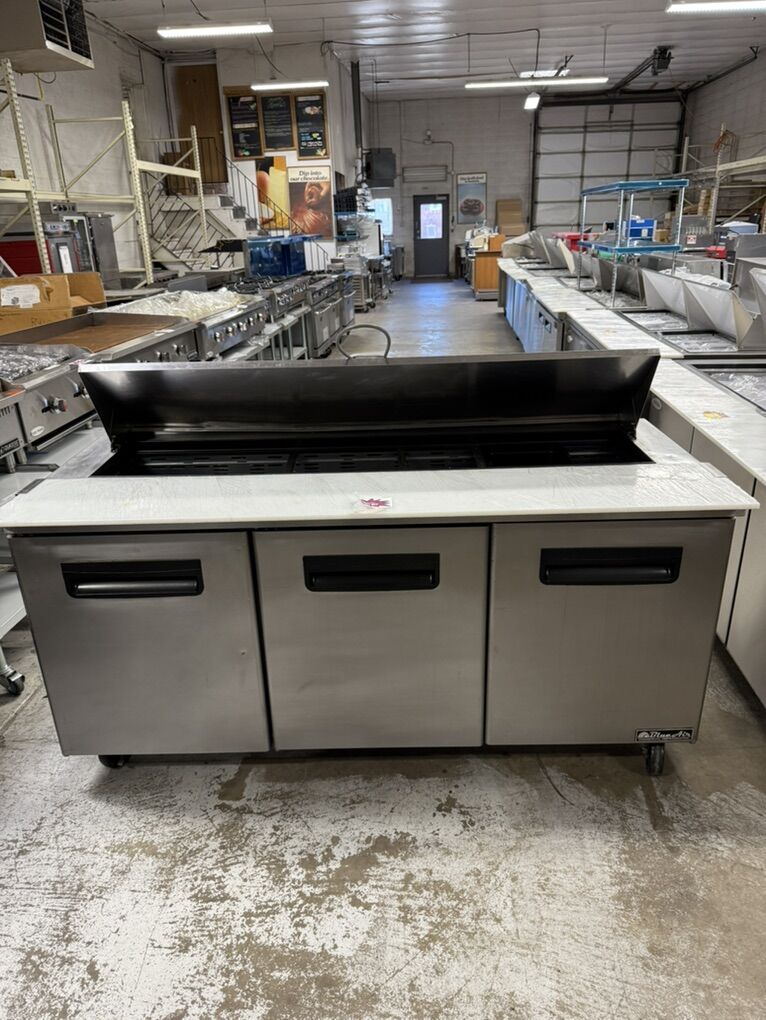 Used 60 sandwich Prep Table ,new Compressor ,in excellent working condition $1750 ,