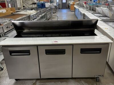 Used 60 sandwich Prep Table ,new Compressor ,in excellent working condition $1750 ,