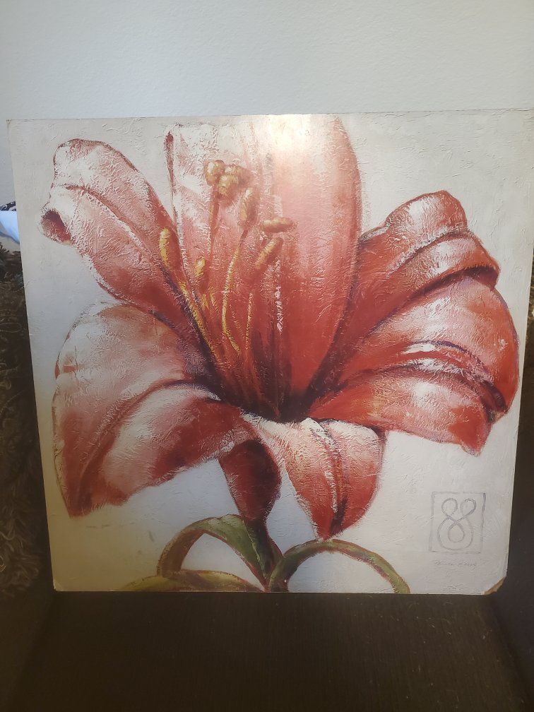 Flower Wall Art Clean! fcfs