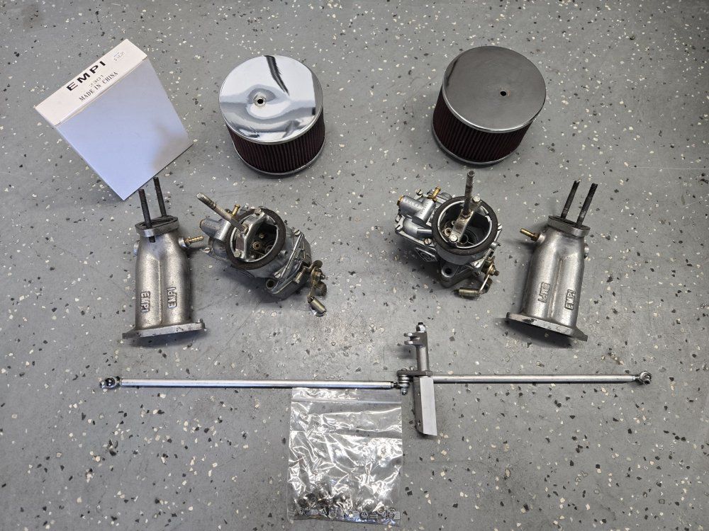 Dual Kadron 40mm Carburetors