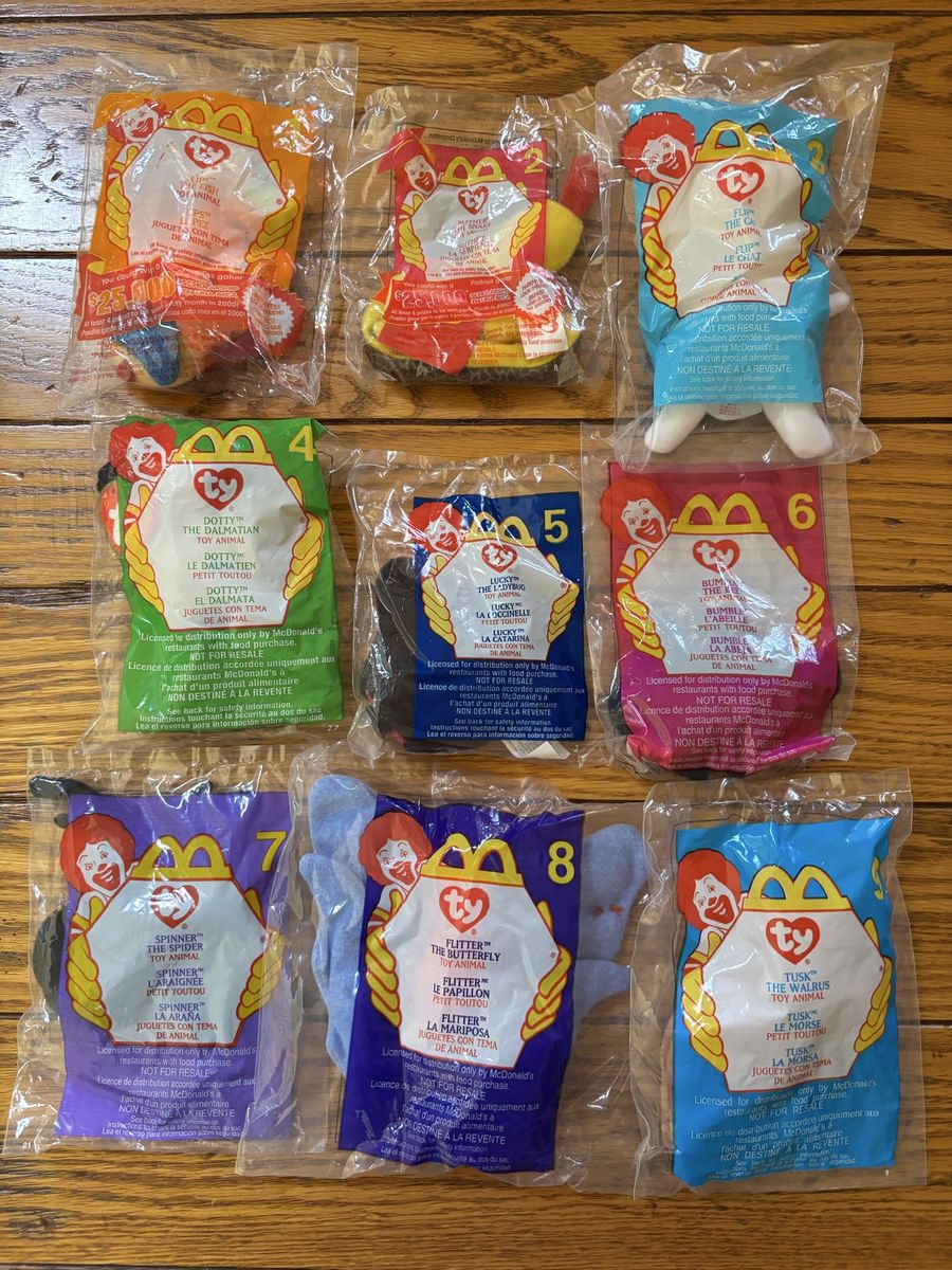 Ty Teanie Beanie Babies 2000