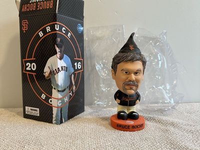 Bruce Bochy San Francisco Giants Gnome 2016 AT&T Stadium Giveaway.