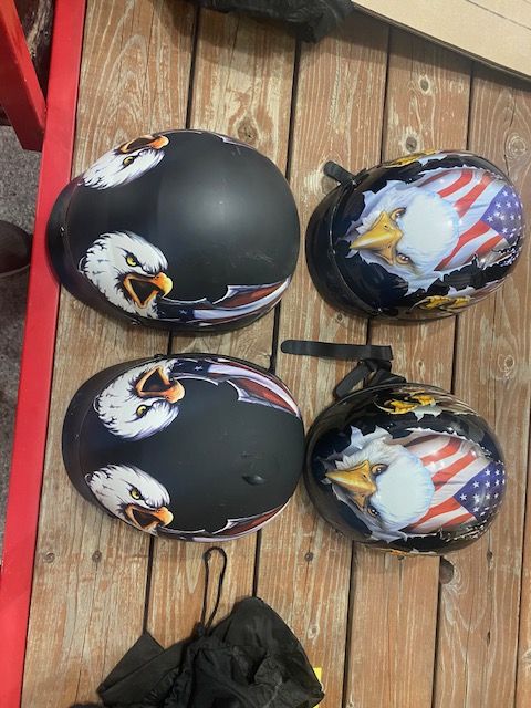 Helmets for sale