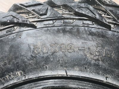 Gripper 30x10-15R All-Terrain Tires