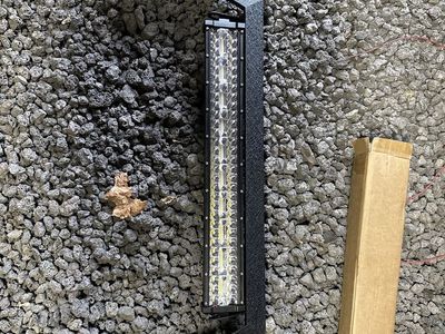 Bolt on universal grille guard w/ LED Bar brush bar bull bar stinger for jeep Tacoma ford etc