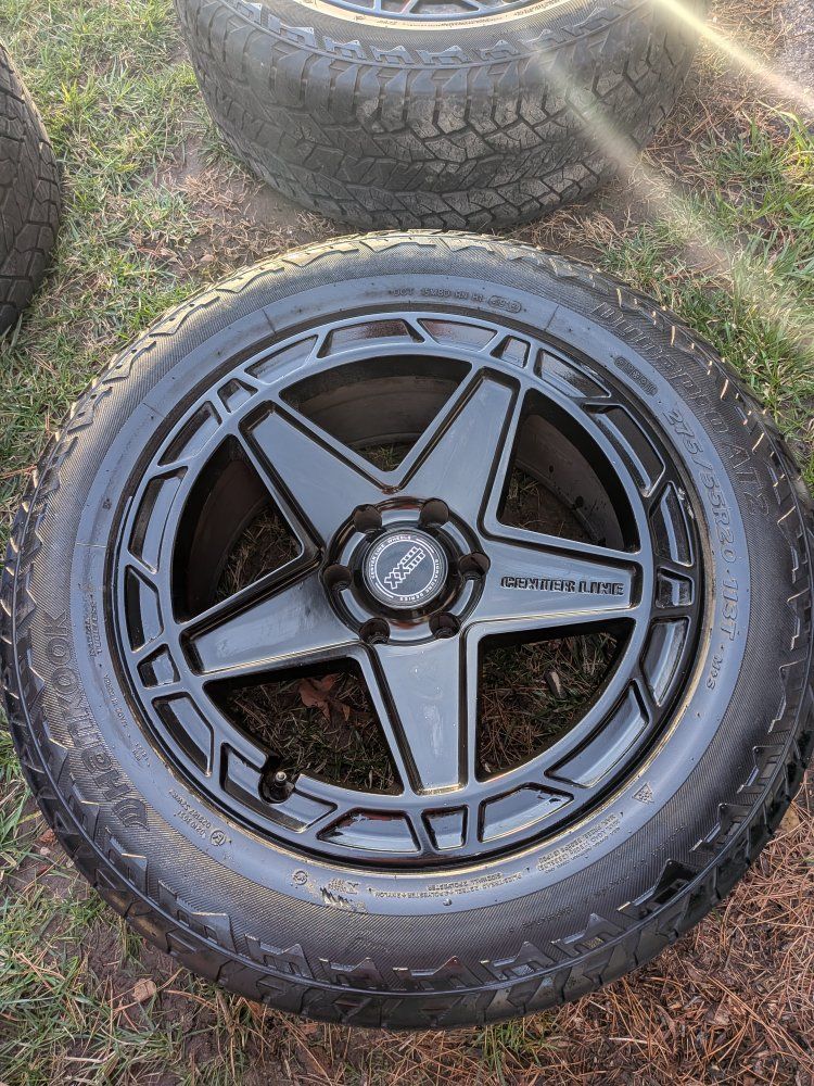 centerline of Wheels 6x139.7mm
