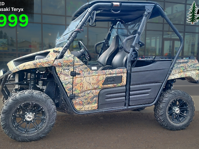 2014 Kawasaki Teryx Camo – 5,548 Miles – $6,999