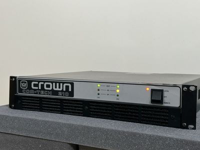 Crown COM-TECH 210 Commercial 2-Channel Power Amplifier