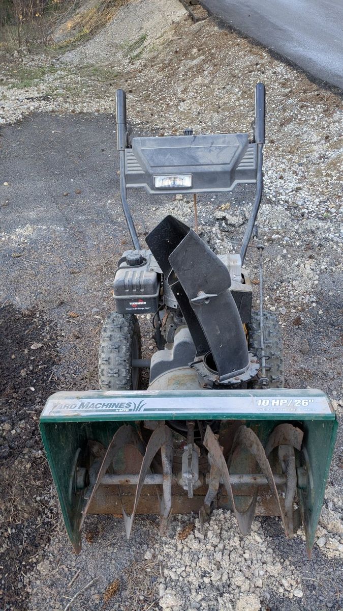 Yard Machines by MTD 10 HP / 26" Two-Stage Electric Start Gas Snow Blower