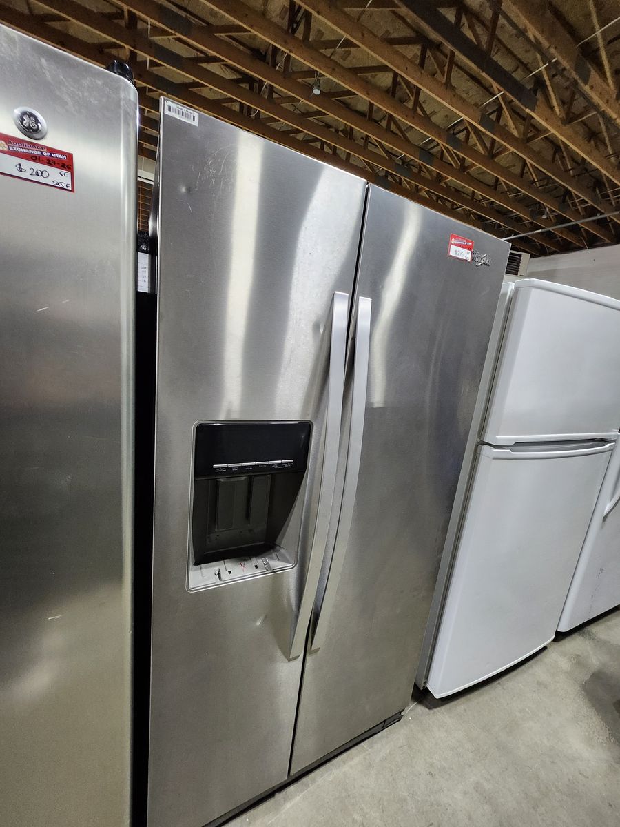 LOW PRICE GUARANTEED! WHIRLPOOL SIDE BY SIDE FRIDGE