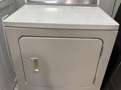 Amana White Electric Front Load Laundry Dryer