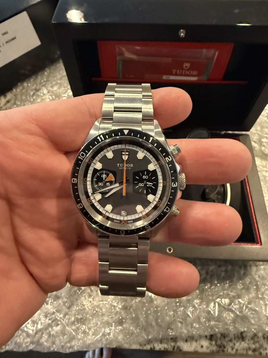 Tudor Heritage Chronograph 42mm Automatic Men's Watch - Steel Bracelet