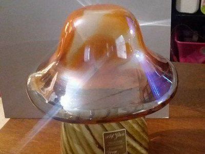 Art glass mushroom