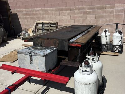 Portable Grill Propane Trailer