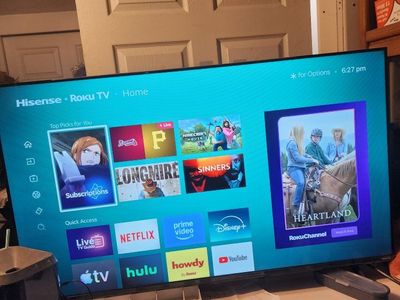 HISENSE works great with Roku
