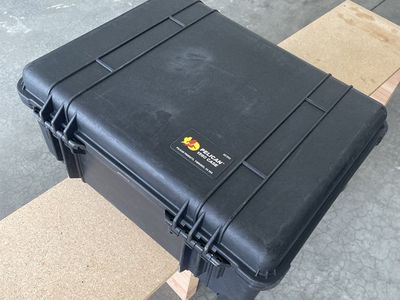 Pelican 1560 Case with wheels.