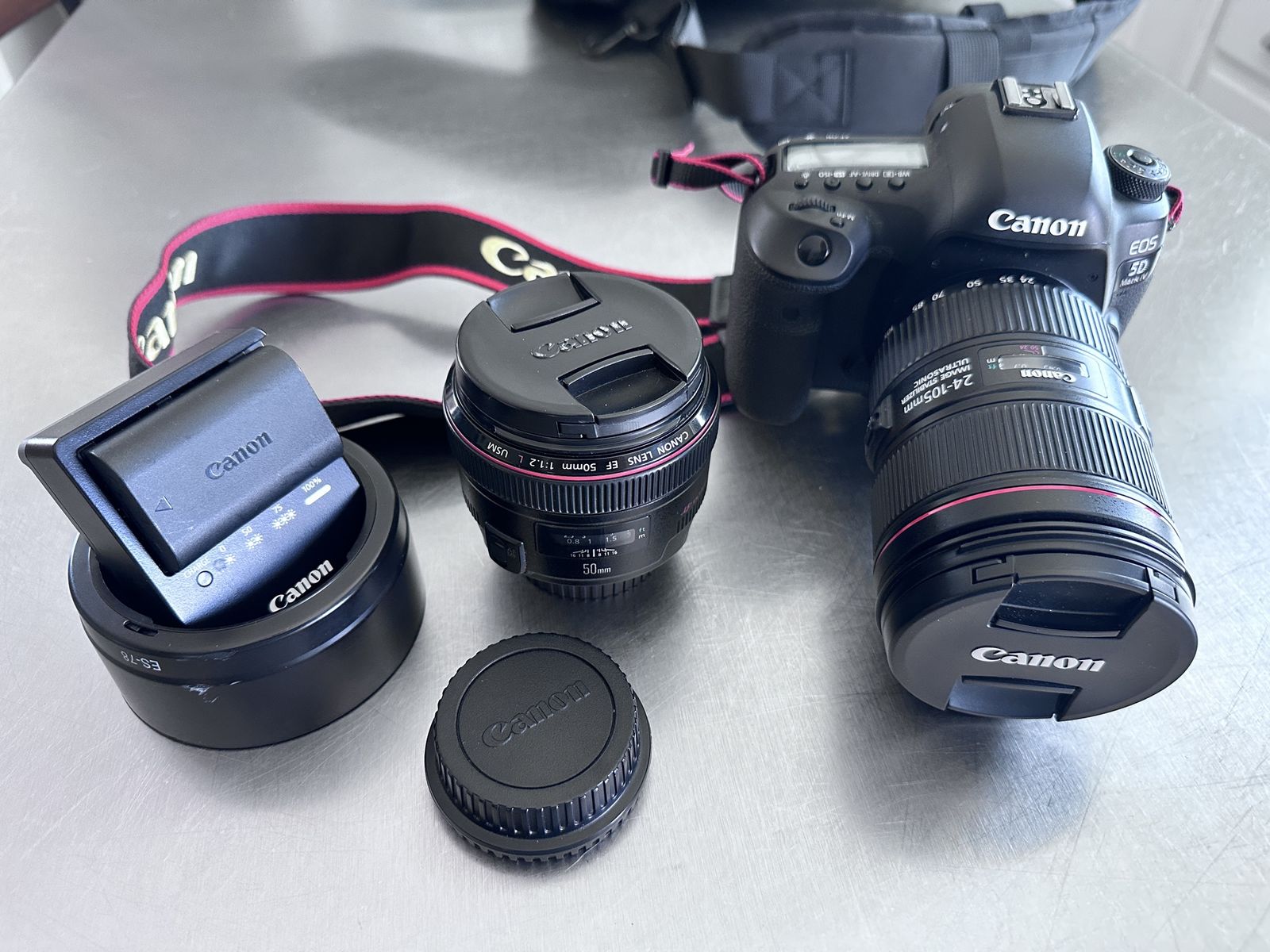 Canon EOS 5D Mark IV + EF 24-105mm f/4L IS II USM & EF 50mm f/1.2L USM Lenses