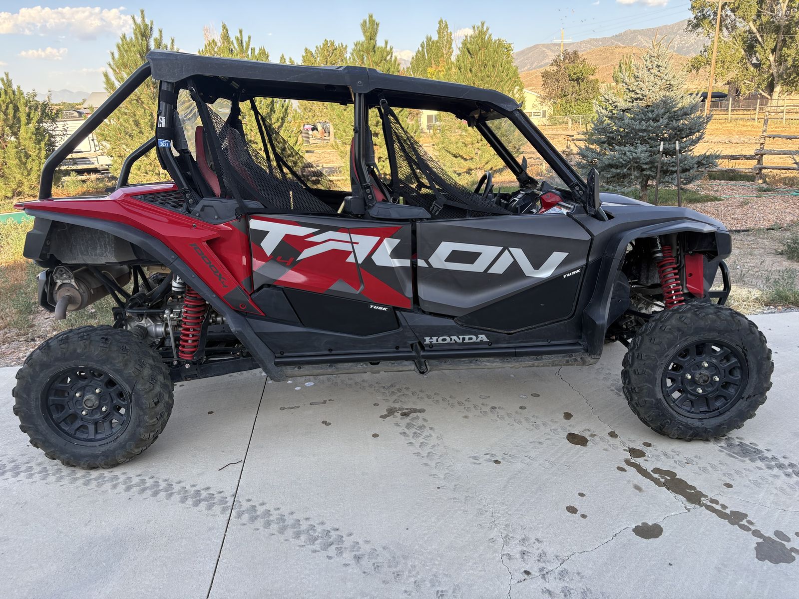 Honda Talon 1000X-4 4-Seat UTV Side-by-Side (1,967 Miles)