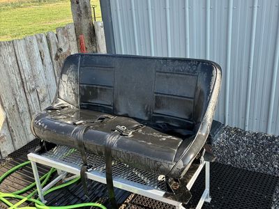 Ranger back seat for bed