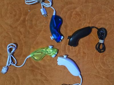 Nintendo Wii Nunchucks $5 each! trades considered!