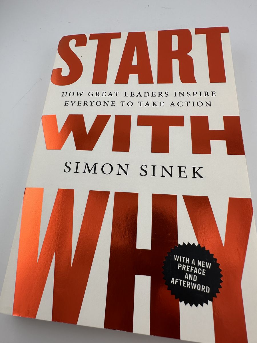 Start With Why Simon Sinek PB Portfolio Penguin Business Book Ex Lib