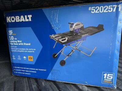 10in Kobalt Tile Saw