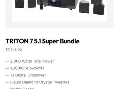 Triton 7 5.1 super bundle