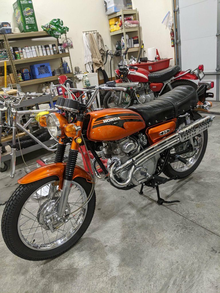 Estate Sale 60's and 70's Honda Motorcycles-Museum Quality to Project Bikes, Parts, Equipment and tools
