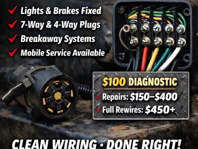 Trailer Wire & Light Repair