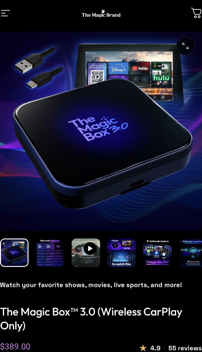 Magicbox 3.0 Wireless OnLy, Auto Streaming,  Netfl