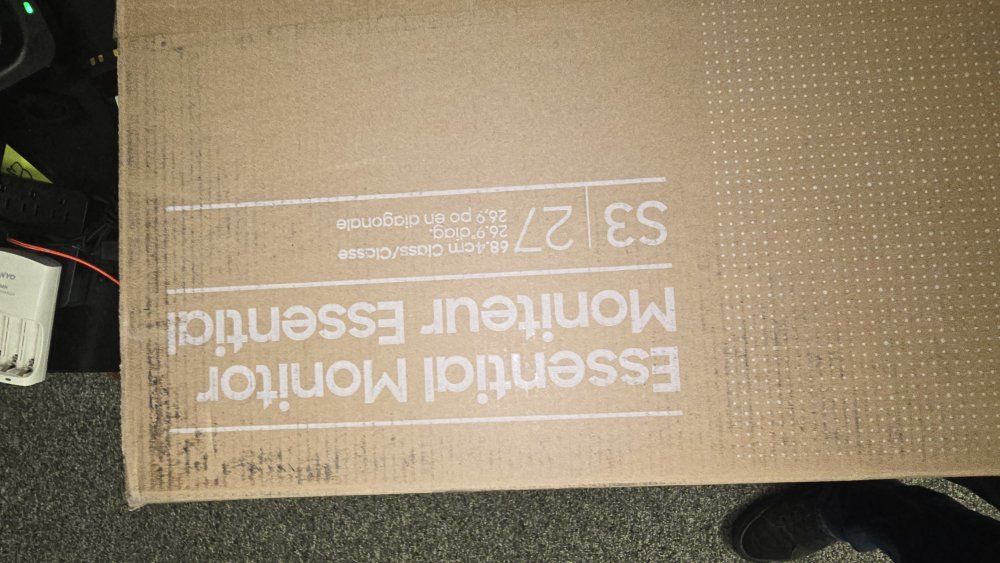 Samsung Essential Monitor S27D366GAN 27-inch White Full HD LED Monitor - New in Box